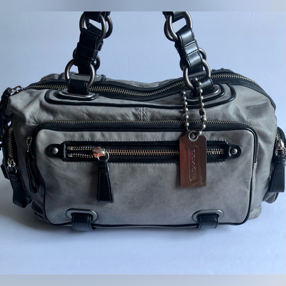 Coach Cambridge Leather Alexa Collection Satchel Bag … Gem